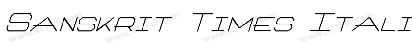 Sanskrit Times Itali字体转换